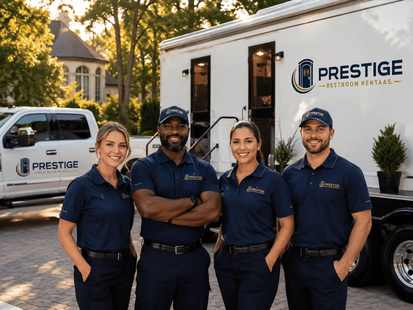 Trusted Luxury Portable Restrooms company in Deep River, IA